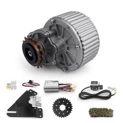 Bike for Disc Brake Rotor Left Side Mounting Bicycle Motor with Thumb Throttle (Thumb)