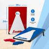 Franklin Sports Cornhole Set Includes 2 36-Inch x 24-Inch Targets, 8 Regulation Bean Bags, and Carry Bag view 2