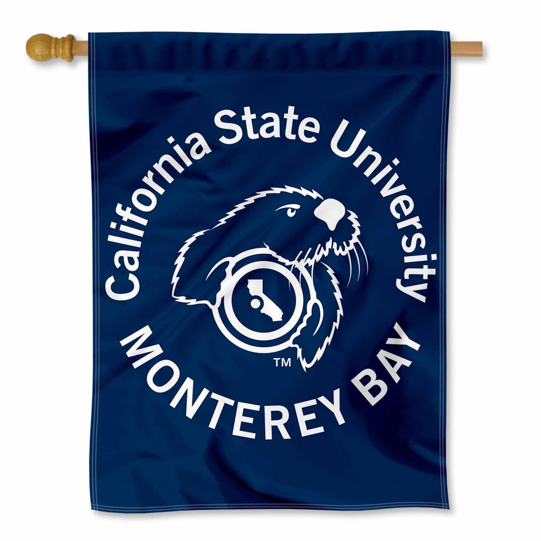 Cal State Monterey Otters Double Sided House Flag