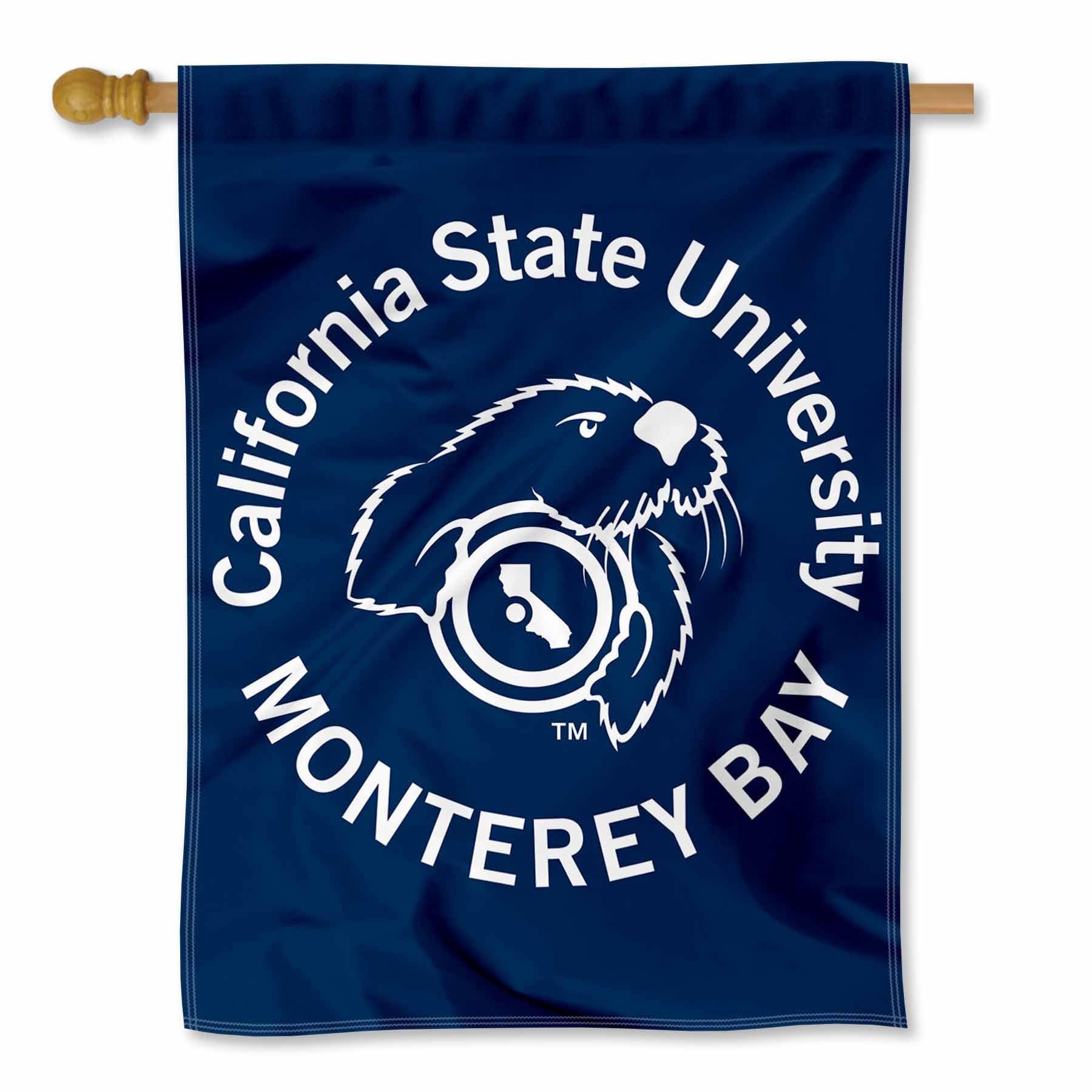 Cal State Monterey Otters Double Sided House Flag view 1