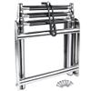 Pontoon Boat Ladder,3 Step Telescoping Ladder Under Platform Slide Mount Boat Boarding Ladder 316 Stainless Steel Heavy Duty Marine Ladder 600 Pound Capacity view 2