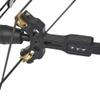 ZSHJG Archery Dual-use Compound Bow Steel Ball Bow Fishing Steel Ball Draw Length 25"-30" Adjustable 40-60lbs Right Hand 80% Let Off for Hunting Fishing Shooting (Black) view 4