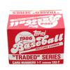 MLB 1986 Topps Baseball Traded Series - Set of 132 Cards view 1