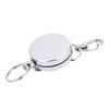 Bnineteenteam Retractable Key Chain,Heavy-duty Key Chain with Retractable Telescopic Steel Cable & Back Clamp for Keys Other Mountaineering Tool Accessories view 2