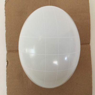 BuyBocceBalls Listing - Replacement Bocce Ball - 107mm - White with Straight line Pattern