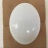 BuyBocceBalls Listing - Replacement Bocce Ball - 107mm - White with Straight line Pattern view 1