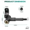 Drive-up Club Car Precedent Driver Side Spindle Assembly for 2004 -Up Golf Cart view 4