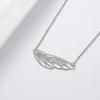 SENFAI 10K Gold Color Dragonfly Wing Dangle Earring 3 Tone (Gold Necklace) view 4