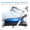 WIWAPLEX Wiggle Seat, Inflatable Stability Balance Disc Wobble Cushion, Balance Disc Wiggle Seat, Flexible Seating Classroom with Free Air Pump Sensory Kids (Office & Home & School) (Blue) view 4