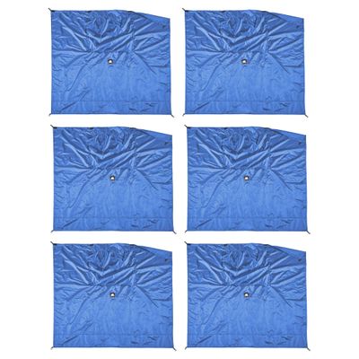 CLAM Quick-Set Screen Hub Blue Fabric Wind & Sun Panels, Accessory Only (6 Pack)