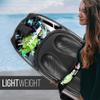 SereneLife Water Sport Kneeboard with Hook for Kids & Adults, Kneeboard with Strap for Boating, Waterboarding, Kneeling Boogie Boarding, Knee Surfing, Black/Green, 50.0 x 20.0 x 4.5 view 2