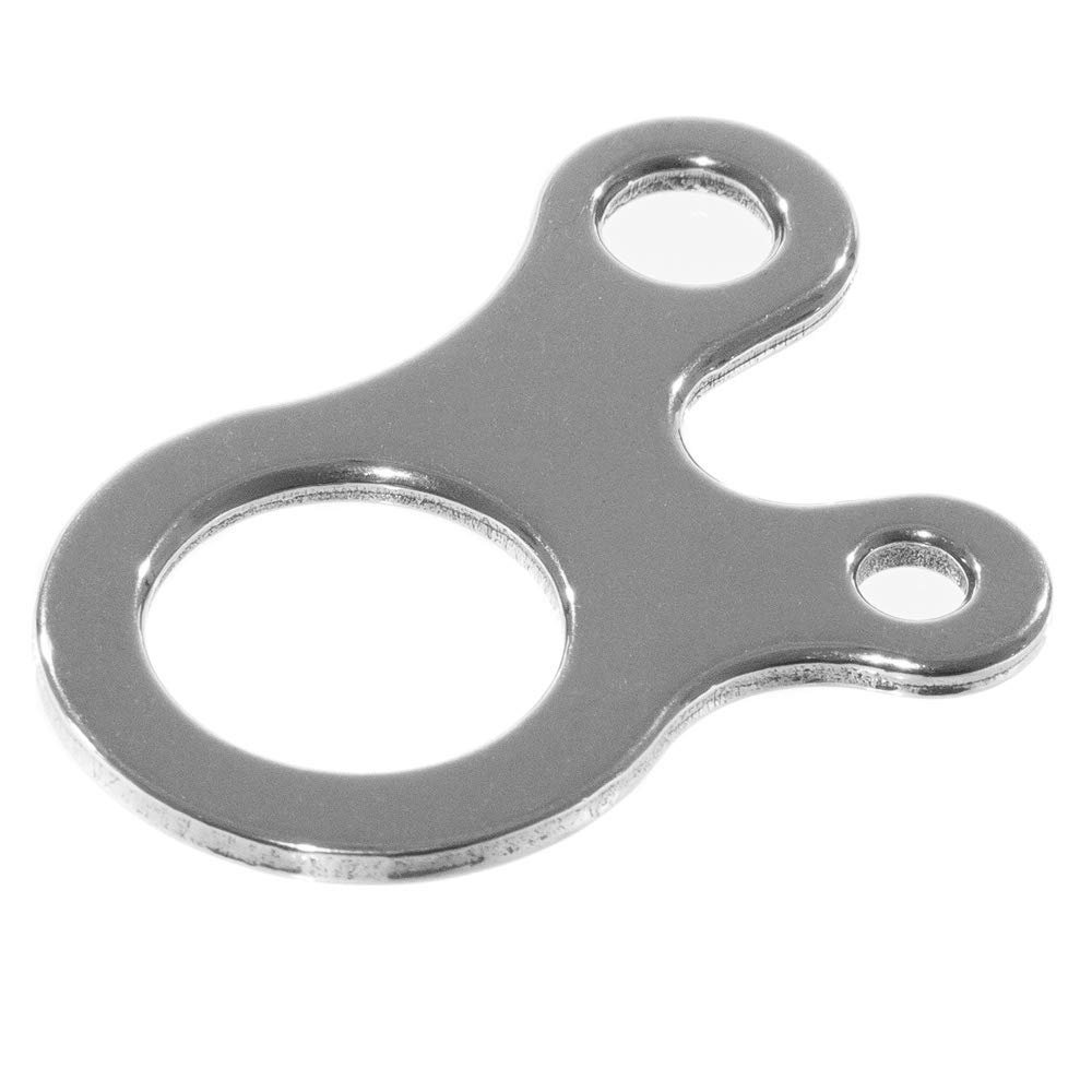 3 Hole Tensioner  Adds Tension to Line of Various Makes (6 Pack, Silver)