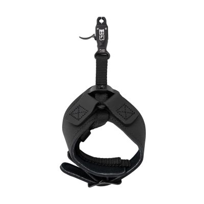 B3 Archery Rival Double-Caliper Aluminum Bow Release Aid with Flex Connector System | Curved Trigger Design & Anodized Jaws | Archery Gear, Black