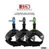 B3 Archery Rival Double-Caliper Aluminum Bow Release Aid with Flex Connector System | Curved Trigger Design & Anodized Jaws | Archery Gear, Black view 4