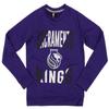 Outerstuff NBA KINGS Boys 4-7 PERFORMANCE FLEECE CREW NECK LS TOP 4-S view 1