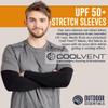 OutdoorEssentials UV Arm Sleeves for Men and Women - Sun Protection Sleeves - Compression, Golf, Baseball, Cooling, Tattoo Arm Sleeve - Mangas Para El Sol Para Hombre view 2