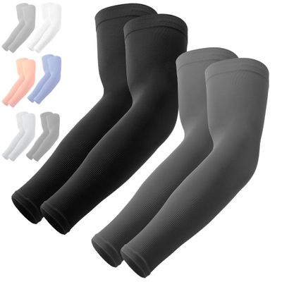 OutdoorEssentials UV Arm Sleeves for Men and Women - Sun Protection Sleeves - Compression, Golf, Baseball, Cooling, Tattoo Arm Sleeve - Mangas Para El Sol Para Hombre