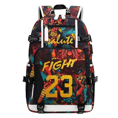 Basketball Player 23 Multifunction Backpack Travel Daypacks Fans Laptop Bag For Men Wome (Style 2)