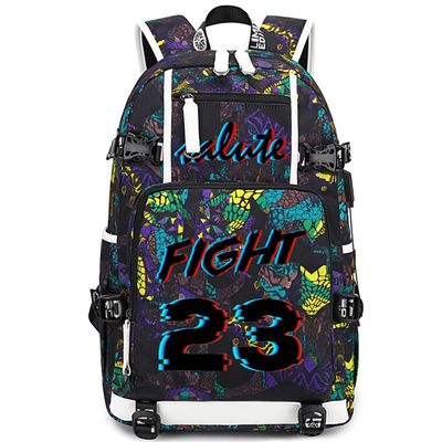 FANwenfeng Basketball Player 23 Multifunction Backpack Travel Daypacks Fans Laptop Bag For Men Wome (Style 4)