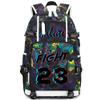 FANwenfeng Basketball Player 23 Multifunction Backpack Travel Daypacks Fans Laptop Bag For Men Wome (Style 4) view 1