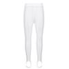 Moily Kids Girls Boys Stirrup Legging Pants for Gymnastics/Dance/Sport/Workout Athletic Tights White 10-12 view 1