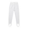 Moily Kids Girls Boys Stirrup Legging Pants for Gymnastics/Dance/Sport/Workout Athletic Tights White 10-12 view 3