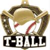 Custom T-Ball Medals, 2 1/4" Shieldz Tball Award Medal with Free Engraving 50 Pack Prime view 3