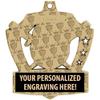 Custom T-Ball Medals, 2 1/4" Shieldz Tball Award Medal with Free Engraving 50 Pack Prime view 4