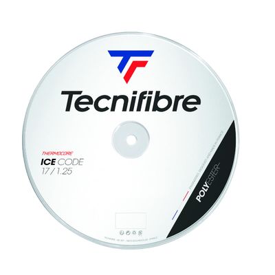 Tecnifibre 200M-ICE Code 1.25 Unisex Adult Tennis String, White, Single