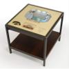 YouTheFan NCAA Iowa Hawkeyes 25-Layer StadiumViews End Table - Kinnick Stadium view 1