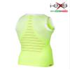 I-EXE Men's Gold Running Compression Tank Top | Sleeveless Gym & Workout Shirt | Athletic Exercise Recovery Top | Large - X-Large view 2