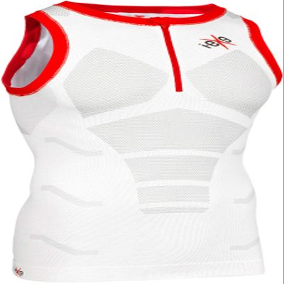 I-EXE Men's Gold Running Compression Tank Top | Sleeveless Gym & Workout Shirt | Athletic Exercise Recovery Tank | Small - Medium