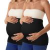 Diravo Womens Maternity Belly Band for Pregnancy Non-slip Silicone Stretch Pregnancy Support Belly Belt Bands view 1