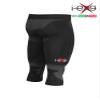 I-EXE Men's 3/4 Compression Workout Pants for Running, Yoga, Gym, and Fitness, Capri-Length Pants | Medium view 2