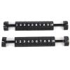 2pcs Foosball Scoring Counters 10 Numbers Scoring Score Counter Indicator for Standard Football Tables (Black) view 1
