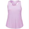Augusta Sportswear Girls Lux Tri-Blend Tank, Light Lavender Heather, S view 2