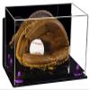 Better Display Cases Acrylic Baseball Catchers Glove Display Case with Mirror, Wall Mount and Purple Risers (A011/V16) view 1