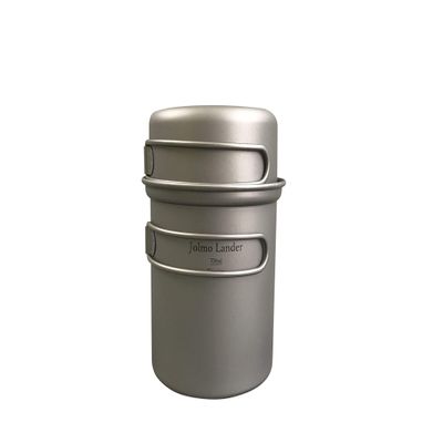 Jolmo Lander Titaniun 750ml Pot with Pan/Bowl
