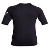 Quiksilver Boys' Legacy Short Sleeve Rashguard, Black at, X-Large view 3
