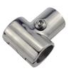 Pair Heavy Duty 316SS Boat Hand Rail Fitting- Polished 90 Degree T/Tee Hinged/Split Fitting 7/8" Tube view 4