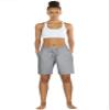 icyzone Athletic Running Yoga Shorts for Women - Women's Workout Active Lounge Bermuda Shorts with Pockets (M, Grey) view 3