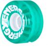 Riedell Energy 62 Roller Skate Wheels - 4 Pack of 78A 32mm x 62mm Quad Skate (Clear Green) view 1