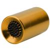 Alomejor 2in1 Snooker Pool Cue Tip Tool Billiard Cue Accessories Shaper/Tapper/Aerator(Golden)