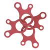 3 Hole Tensioner  Adds Tension to Line of Various Makes (6 Pack, Red) view 2