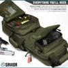 Savior Equipment Urban Takedown Bag Backpack Survival Gun Transportation Case Sling Pack, Deluxe Carrying Handle, w/Shoulder Straps Included, Olive Drab Green view 2