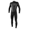 O'Neill Men's Heat 4/3mm Back Zip Full Wetsuit, Black/Black, L view 1
