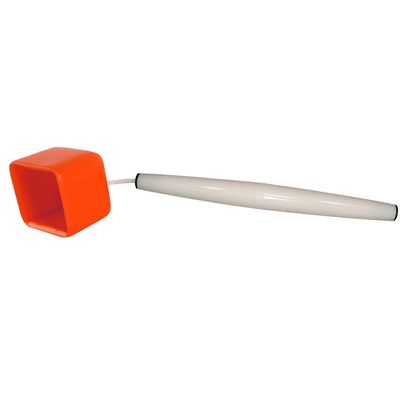 FCI Billiards Vinyl Chalk Holder - White Stick (Orange)
