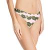 Calvin Klein Women's Invisibles Thong Panty Underwear, -pom pom Print, XS view 1