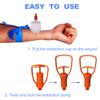 Snake Bite Kit, Bee Sting Kit, Emergency First Aid Supplies, Venom Extractor Suction Pump, Bite and Sting First Aid for Hiking, Backpacking and Camping. Includes Bonus CPR face Shield (Orange) view 2