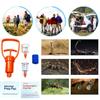 Snake Bite Kit, Bee Sting Kit, Emergency First Aid Supplies, Venom Extractor Suction Pump, Bite and Sting First Aid for Hiking, Backpacking and Camping. Includes Bonus CPR face Shield (Orange) view 4